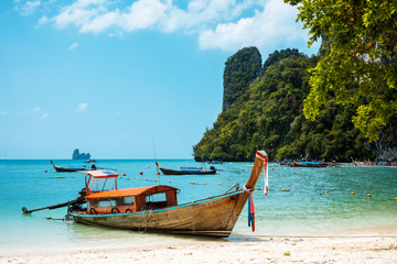 Obraz na płótnie Canvas Koh Hong island bay, Andaman Sea - Thailand