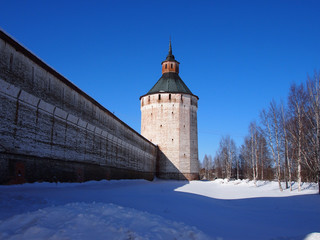 Kirillo-Belozersky monastery, tower.
