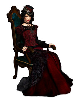 recommend clip art: Lady Vlada Portrait CA, 3d CG