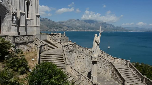 Panorama su Gaeta, citt&agrave; del Lazio, Italia