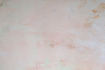 stained white blank watercolor paper sheet background or texture