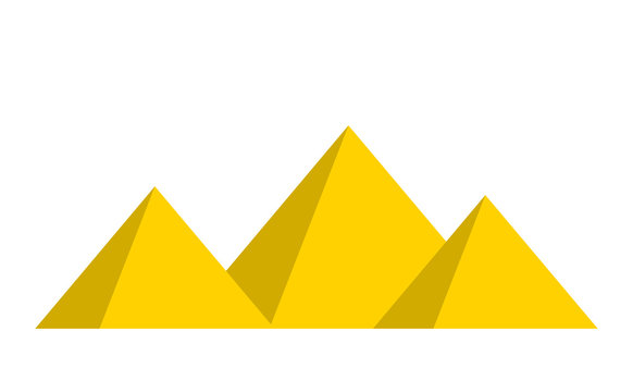 recommend clip art: egyptian pyramids vector symbol icon design