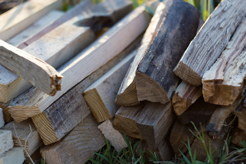 Pile of Wood  for fire