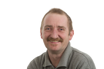 Obraz premium Lachender Mann