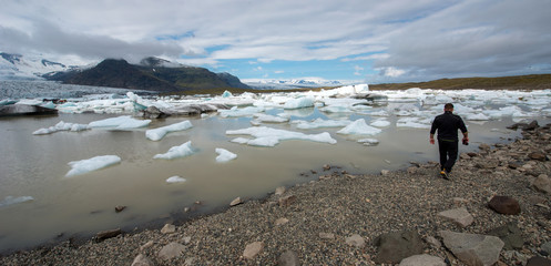 Fjallsarlon glacier lagoon, Iceland