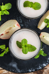 Production of peach juice