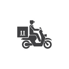 delivery moped icon