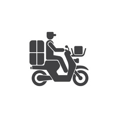 delivery moped icon