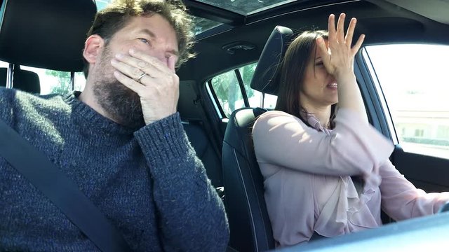why am i getting sick in the car