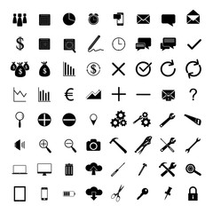 business elements icons