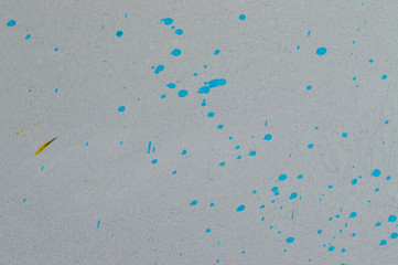 Background, wall after refilling ink