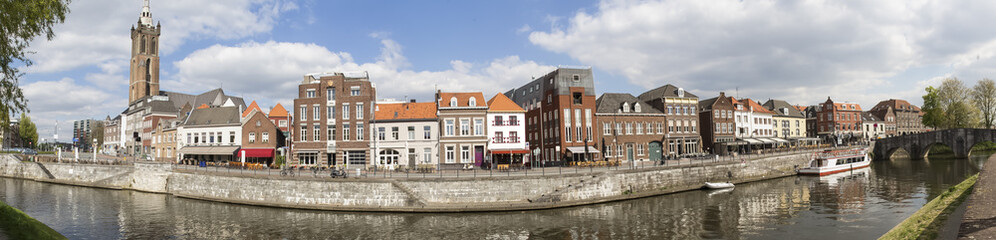 Fototapeta na wymiar roermond city in the netherlands high definition panorama