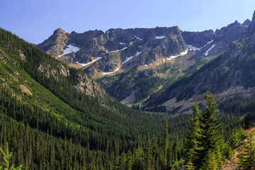 Fototapeta na wymiar Washington Pass, North Cascades, Washington