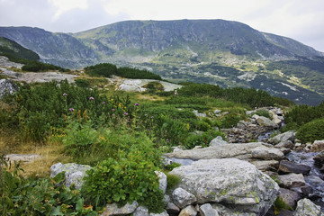 Amazing Landscape near The Seven Rila Lakes, Bulgaria