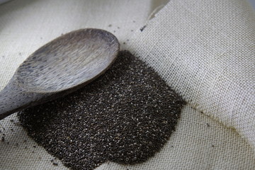 the chia seed .Healthy super food