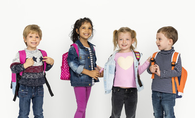 Diversity Of Kids Having Fun Smiling © Rawpixel.com