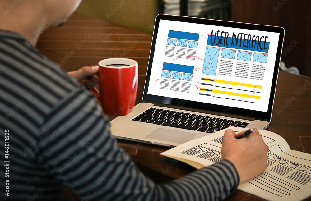 Poster user interface global address browser internet website design software media www domain html innovat