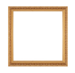 Fototapeta premium Frame gold