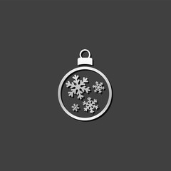 Metallic Icon - Christmas ball