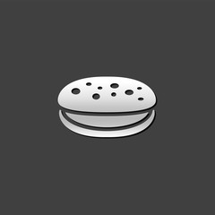 Metallic Icon - Cake