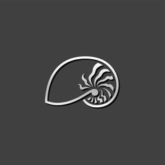 Metallic Icon - Nautilus