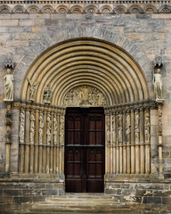 Fototapeta na wymiar Dom Bamberg Tor Eingang