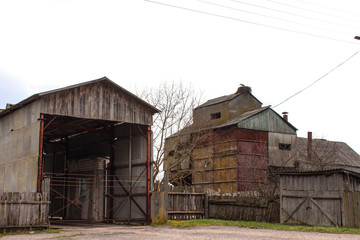 Abandoned sawmill