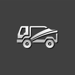 Metallic Icon - Rally truck