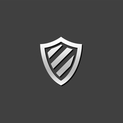 Metallic Icon - Shield