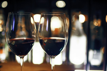 Dinner on the table in a cafe