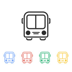 Bus - vector icon.