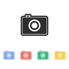 Photo - vector icon.