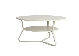 Metal round table desk