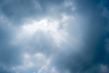 clear blue sky with cloud background