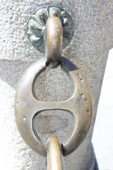 antique iron chain