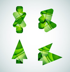 Obraz premium Vector icon, arrow mouse pointer or directional symbol