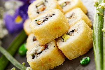 Tempura Maki Sushi Roll