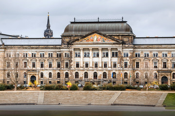 Obraz premium Ministry of Finance of Saxony in the city of Dresden, Germany