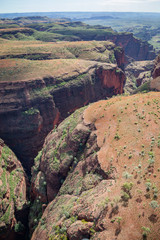 Fototapeta premium Piccanniny Creek Gorge, Bungle Bungle Range in the Purnululu World Heritage Listed National Park.