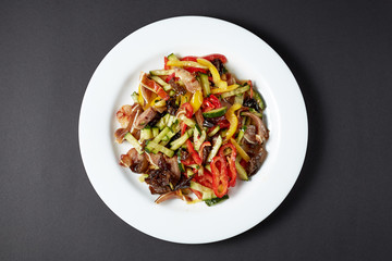 Salad Pig Ears. Asian food. Asian cuisine.