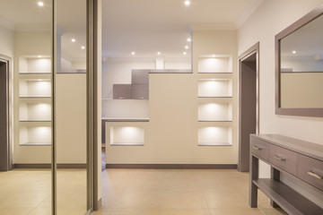 Interior of corridor