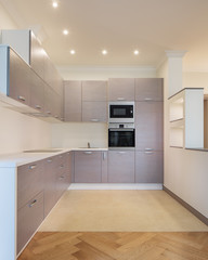Fototapeta premium Interior of contemporary kitchen