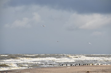 stürmisches Meer