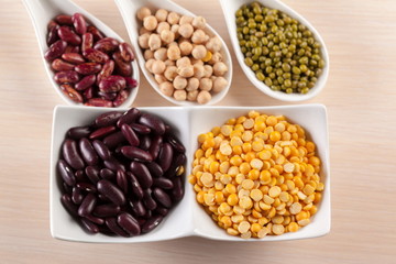 mixed dried beans