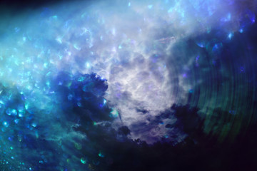 Fototapeta na wymiar Nebula sky background