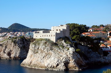 Fototapeta na wymiar Medieval castle of Dubrovnik, Croatia