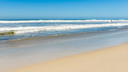 Fototapeta na wymiar San Diego. Coast of California. San Diego beach.