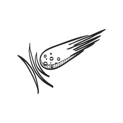 Sketch icon - Comet
