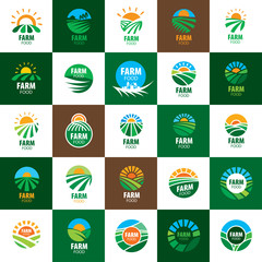 logo farm food © butenkow