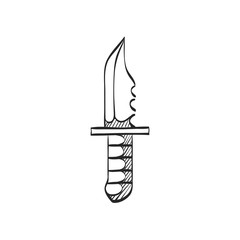 Sketch icon - Knife